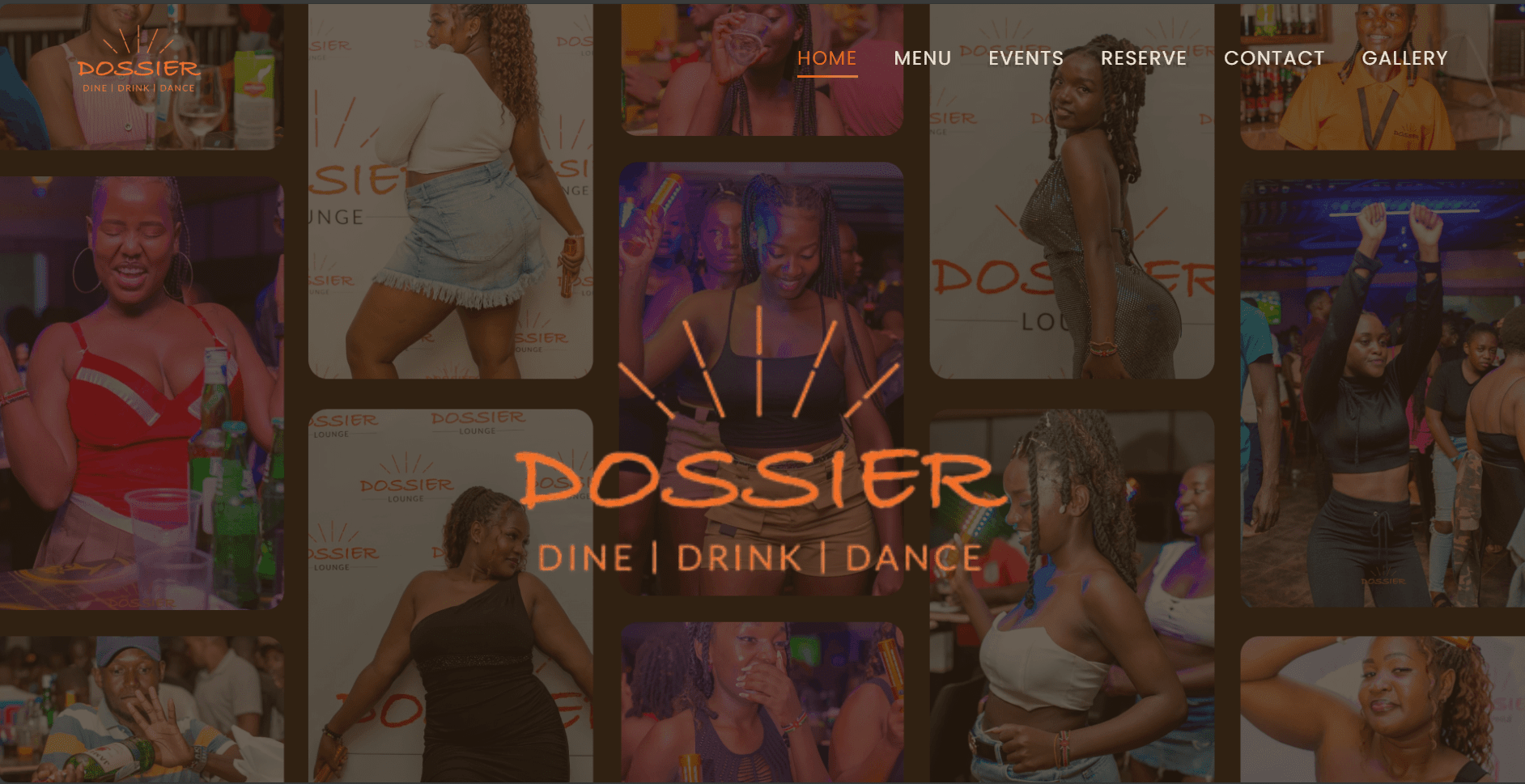 Dossier Club Landing Page